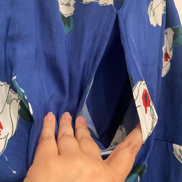 Target Blue Floral Jumpsuit -  2X - New! - Picture 8 of 10